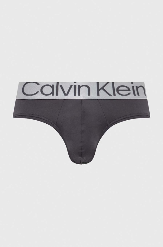 Odzież Calvin Klein Underwear slipy 3-pack 000NB3073A niebieski