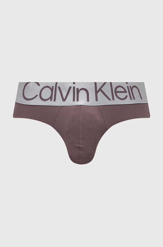Odzież Calvin Klein Underwear slipy 3-pack 000NB3073A zielony