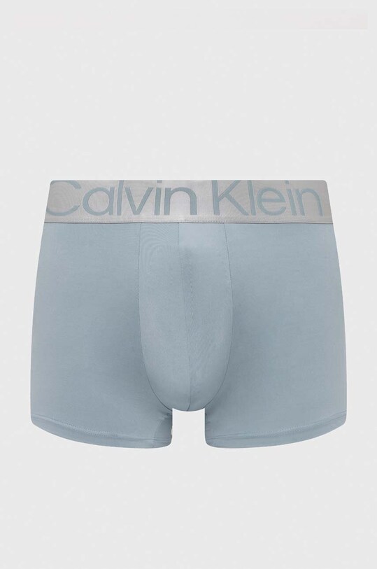 Одяг Боксери Calvin Klein Underwear 3-pack 000NB3075A блакитний