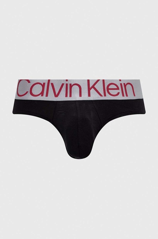 Calvin Klein Underwear slipy 3-pack 000NB3129A czarny AW24