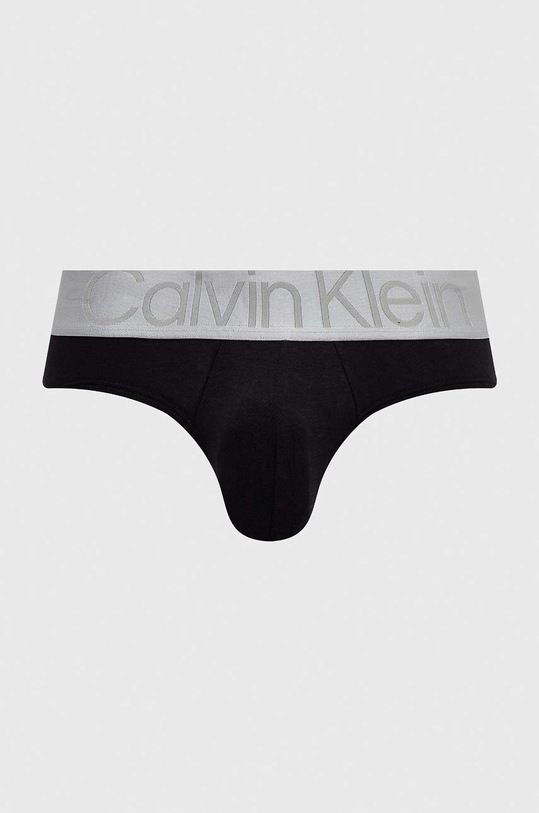Odzież Calvin Klein Underwear slipy 3-pack 000NB3129A czarny