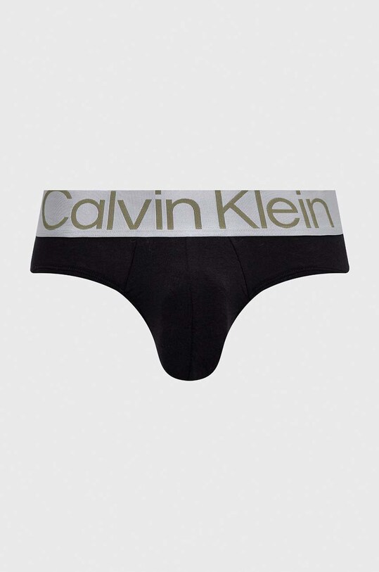 Calvin Klein Underwear slipy 3-pack czarny 000NB3129A