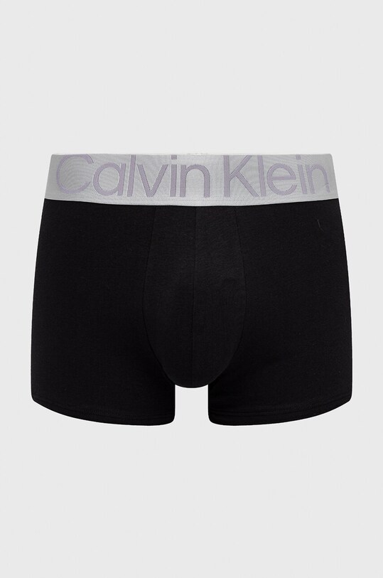 Boksarice Calvin Klein Underwear 3-pack 000NB3130A črna AW24