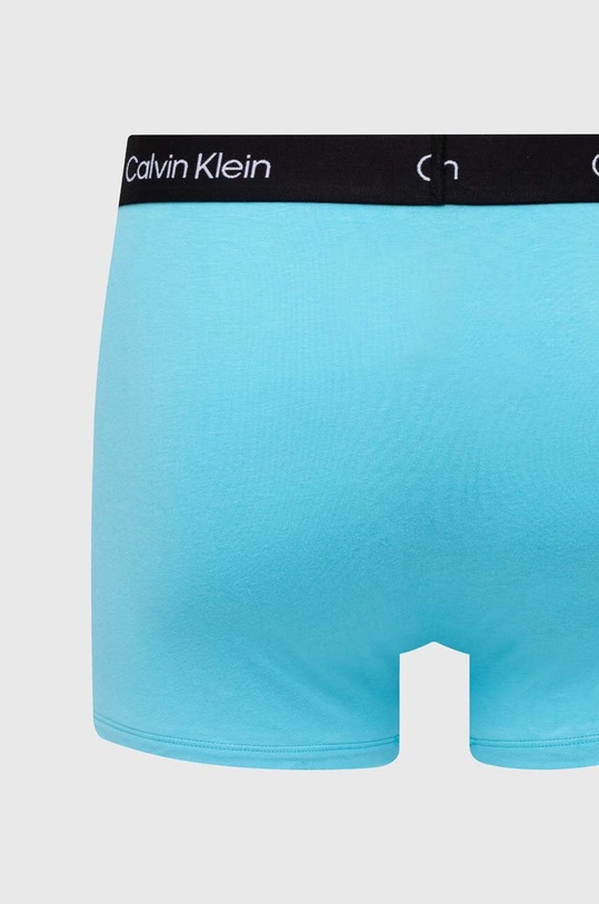 Calvin Klein Underwear bokserki 3-pack 000NB3528E turkusowy