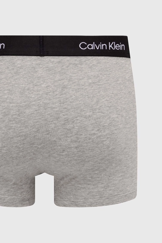 Boxerky Calvin Klein Underwear 3-pack 000NB3528E hnědá