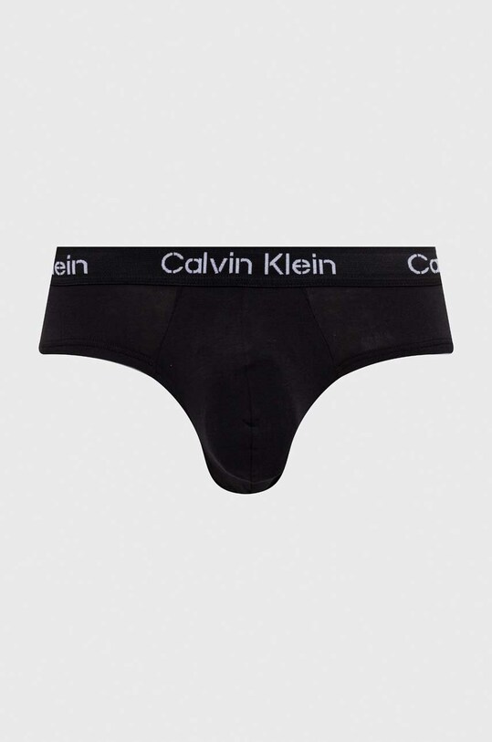 Calvin Klein Underwear slipy 3-pack czarny 000NB3704A