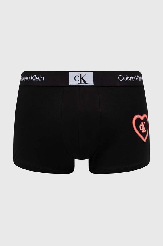 Calvin Klein Underwear bokserki dzianina czarny 000NB3718A