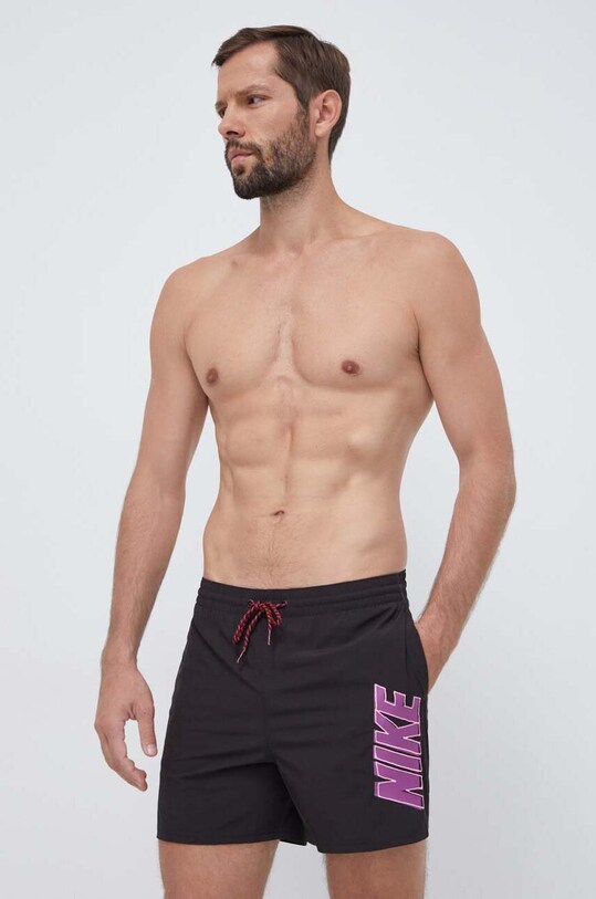 Μαγιό Nike Volley θαλάσσια σπορ μαύρο NESSD486