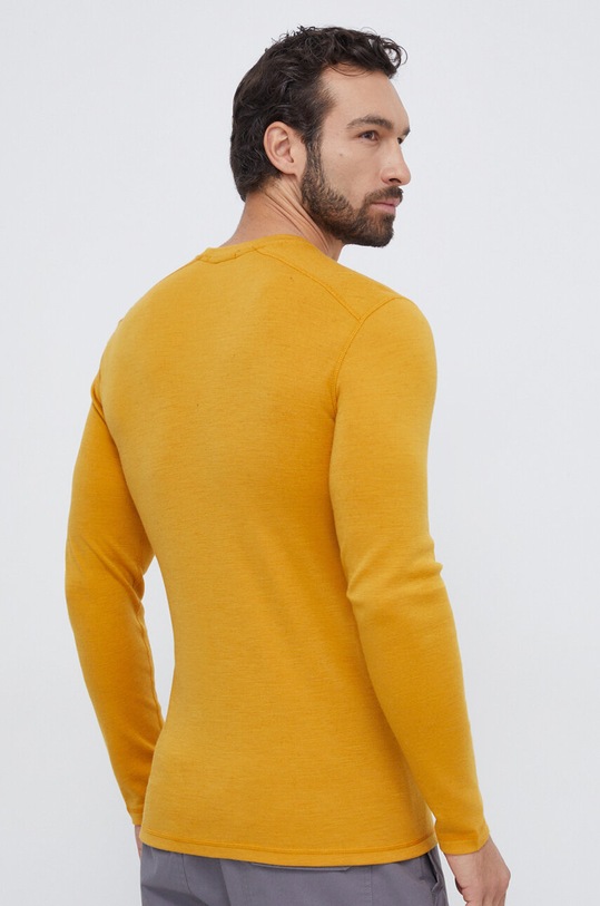 Odzież Smartwool longsleeve funkcyjny Classic Thermal Merino SW016350 żółty