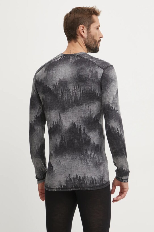 Smartwool longsleeve funkcyjny Classic Thermal Merino SW016350 szary AW24