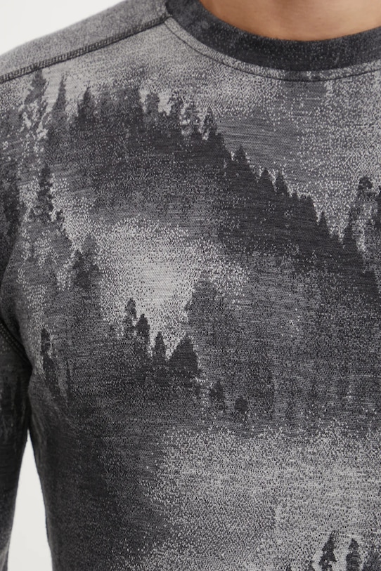 Smartwool longsleeve funkcyjny Classic Thermal Merino szary SW016350