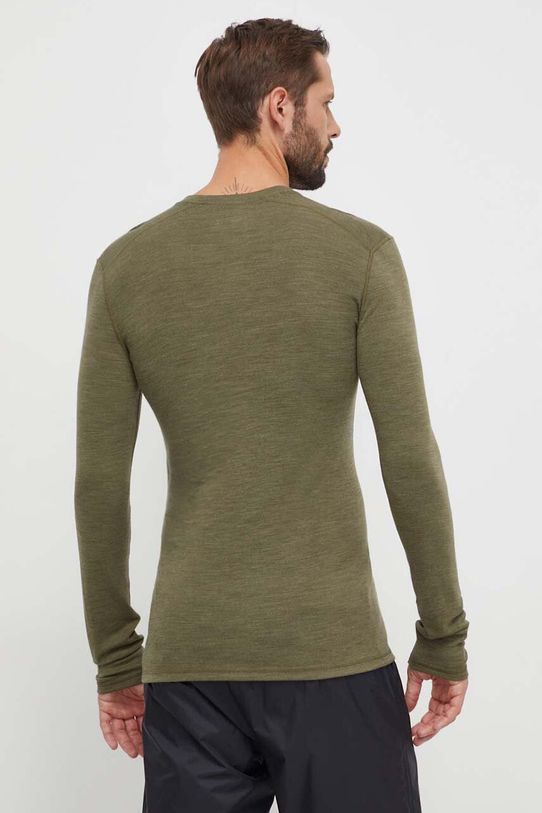 Smartwool longsleeve funkcyjny Classic Thermal Merino SW016350 zielony AW24