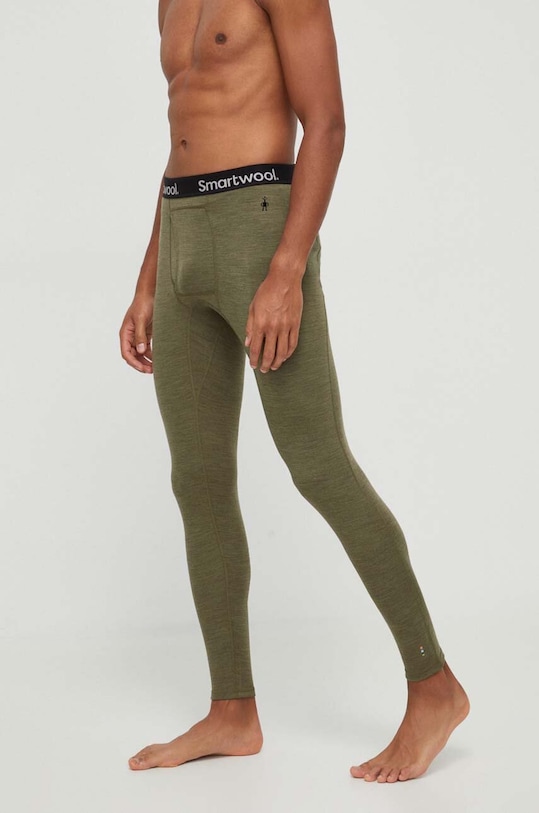 Smartwool jambiere funcționale Classic Thermal Merino Planet friendly verde SW016362