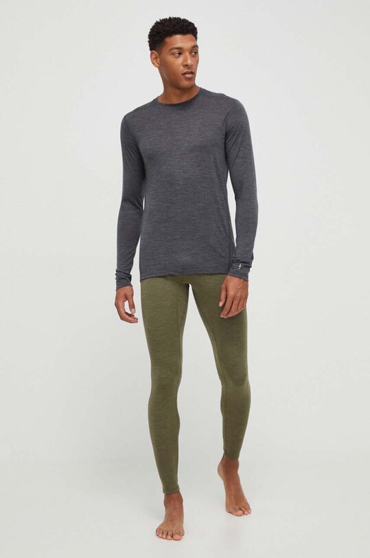 Funkčné legíny Smartwool Classic Thermal Merino SW016362 zelená AW23