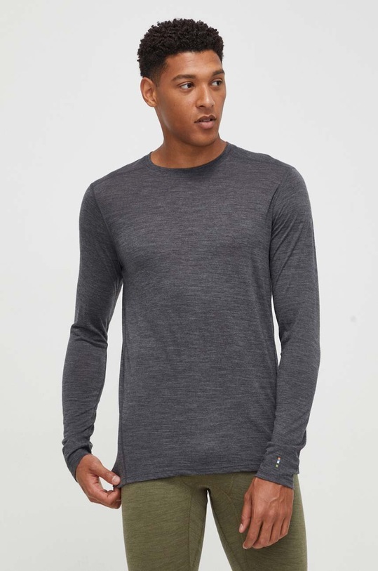 Функционална блуза с дълги ръкави Smartwool Classic All-Season Merino сив SW016953
