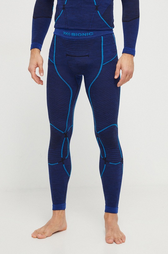 X-Bionic legginsy funkcyjne Merino 4.0 sporty zimowe granatowy cl.WP05W23M