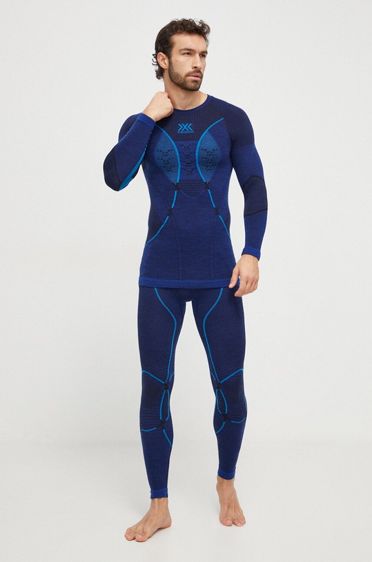 X-Bionic legginsy funkcyjne Merino 4.0 cl.WP05W23M granatowy AW23