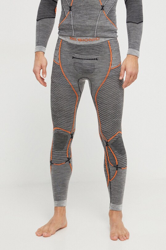 Ισοθερμικό κολάν X-Bionic Merino 4.0 χειμερινά σπόρ γκρί cl.WP05W23M