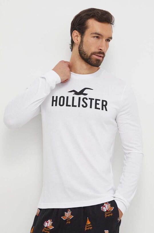 Pidžama Hollister Co. KI313.3002.906 crna AW23