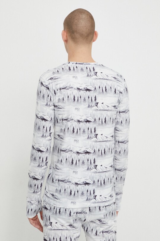 Îmbrăcăminte Picture longsleeve funcțional Nangha MTS1072 alb
