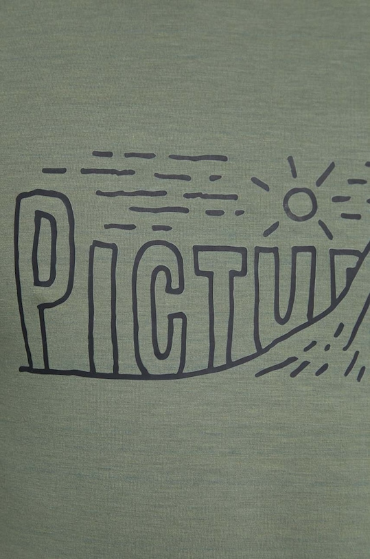 Funkčné tričko s dlhým rukávom Picture Nangha MTS1072 zelená