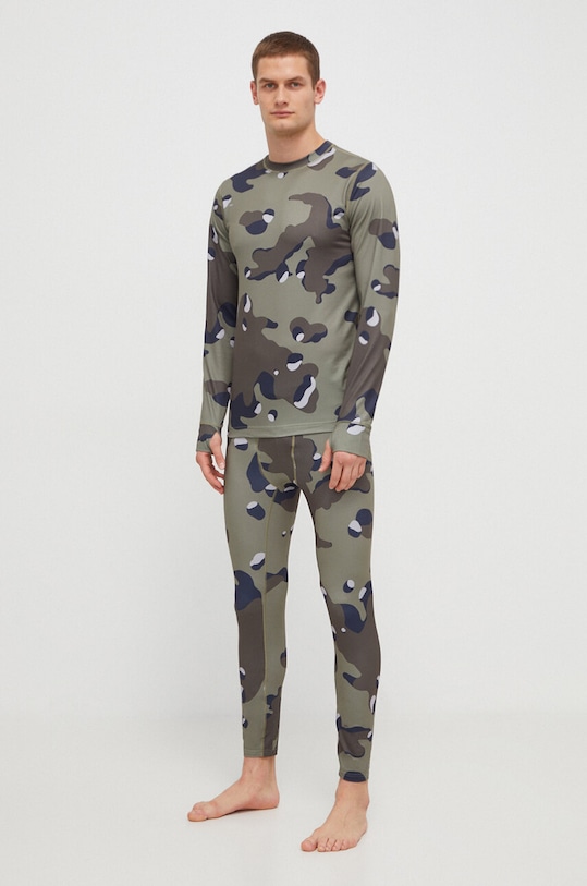 Функциональный лонгслив Burton Midweight 10257110969 зелёный AW23