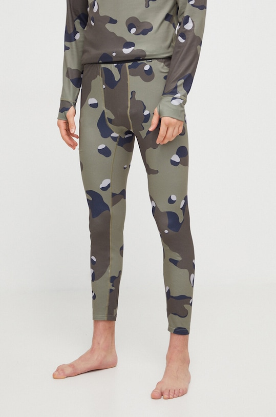 Burton pantaloni funcționali Midweight Planet friendly verde 10263110969