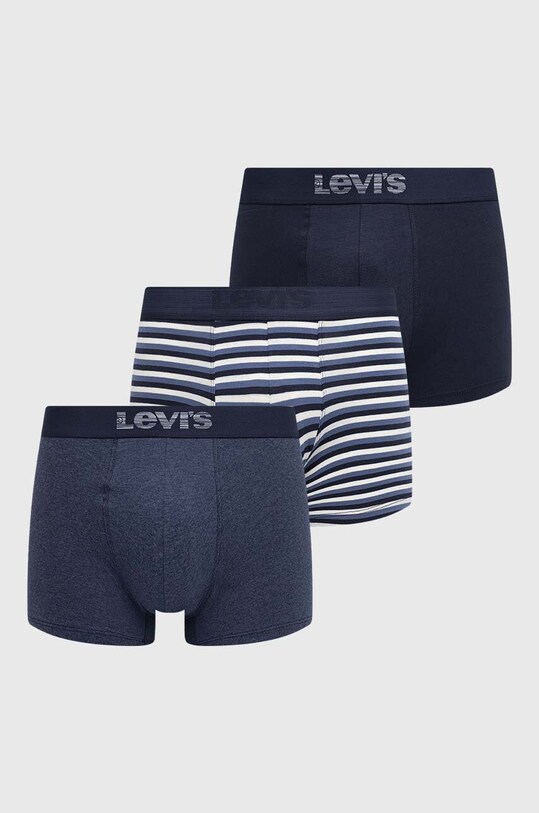 Levi's bokserki 3-pack wzorzyste niebieski 37149.0900