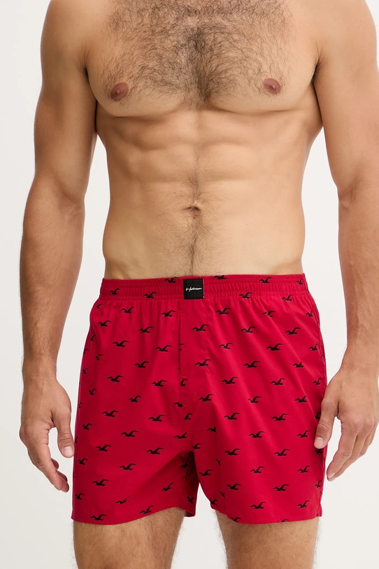 Hollister Co. boxeri de bumbac 5-pack negru KI314.3520.108