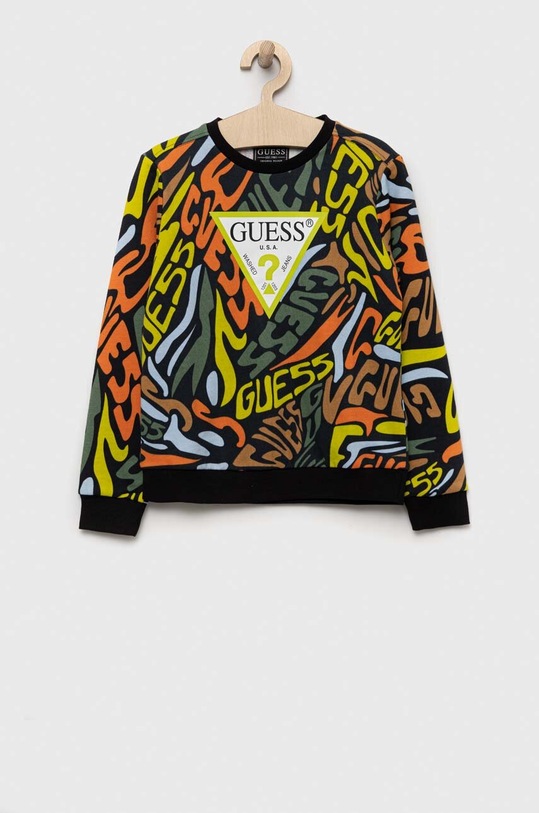 Дитяча бавовняна кофта Guess L3YQ01.KA6R3.9BYX барвистий AW23