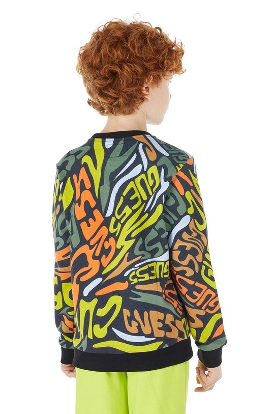 Дитяча бавовняна кофта Guess L3YQ01.KA6R3.9BYX барвистий