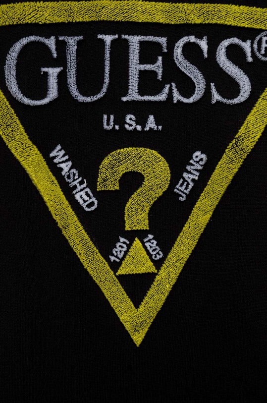 CHLAPEC Dětská bavlněná mikina Guess L3YQ04.KAD73.9BYX černá