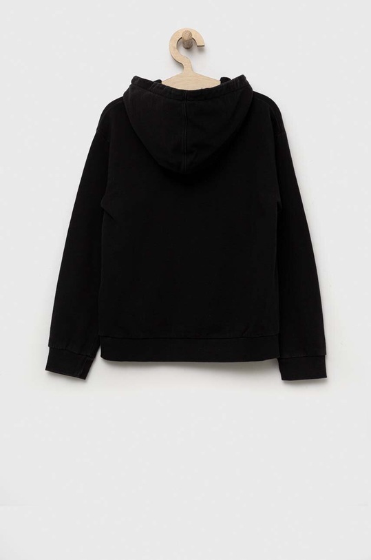 Παιδική βαμβακερή μπλούζα Guess L3YQ05.KA6R3.9BYX μαύρο AW23