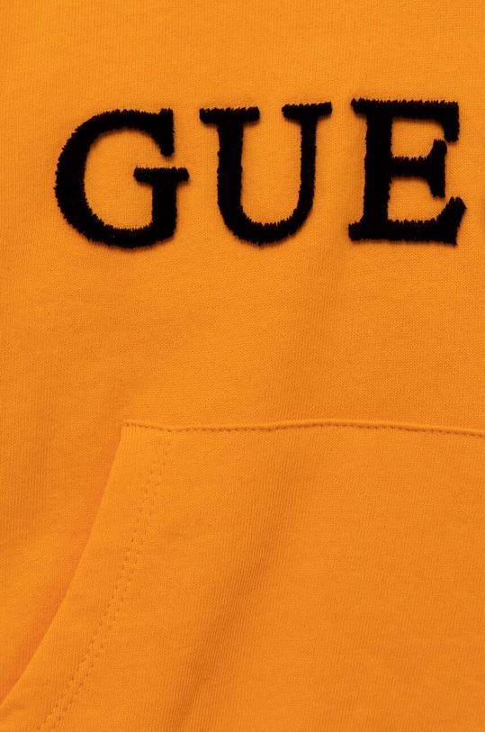 Chłopiec Guess bluza bawełniana dziecięca N3YQ00.KA6R3.9BYX pomarańczowy