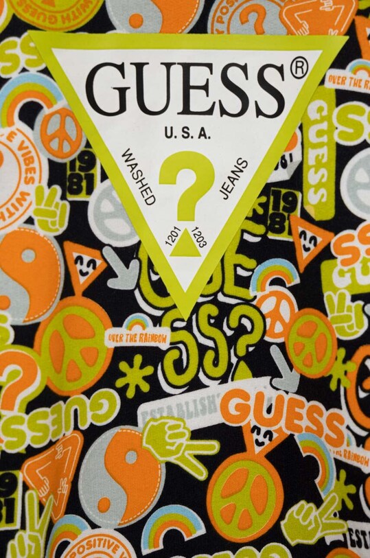 Chłopiec Guess bluza bawełniana dziecięca N3YQ01.KA6R3.9BYX multicolor