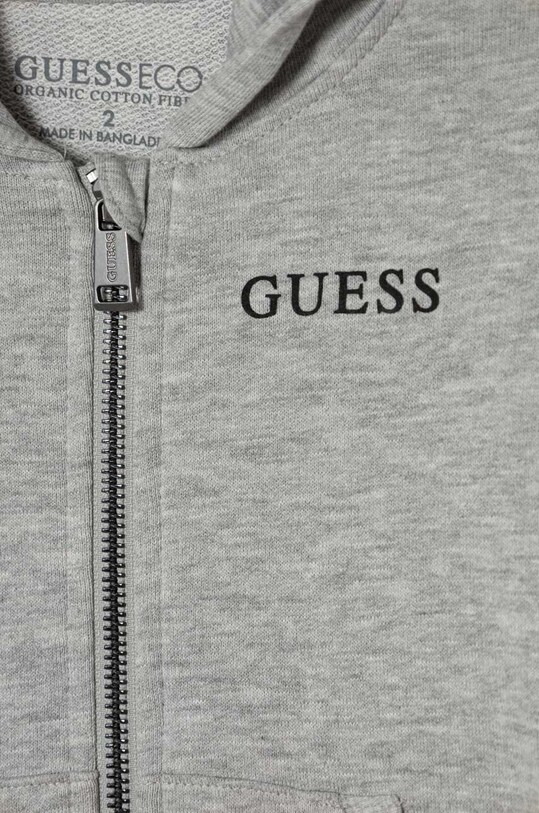 Мальчик Детская хлопковая кофта Guess N3YQ07.KAUG0.9BYX серый