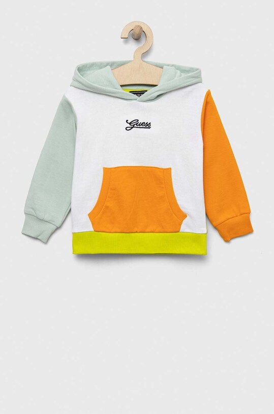 Guess hanorac de bumbac pentru copii cu modele multicolor N3YQ21.KA6R3.9BYX