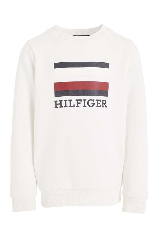 Detská mikina Tommy Hilfiger KB0KB08288.128.176.9BYX béžová AW23
