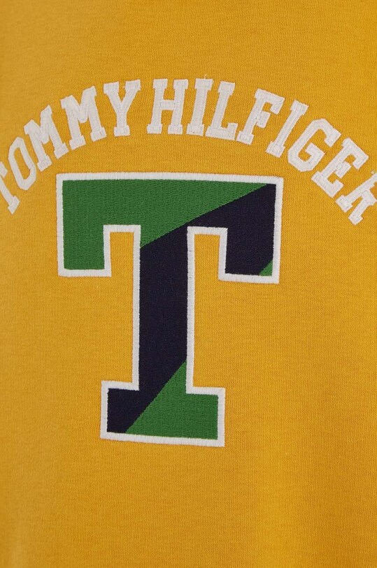 Παιδική μπλούζα Tommy Hilfiger κίτρινο KB0KB08293.128.176.9BYX