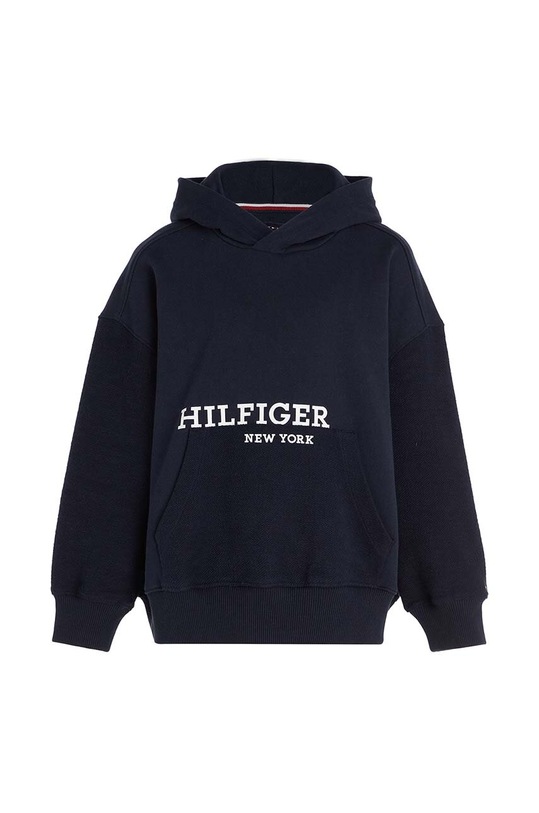 Tommy Hilfiger bluza bawełniana dziecięca KB0KB08298.128.176.9BYX granatowy AW23