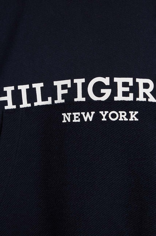 Tommy Hilfiger bluza bawełniana dziecięca granatowy KB0KB08298.128.176.9BYX