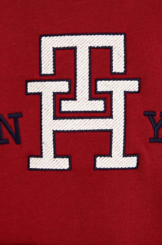 Dětská mikina Tommy Hilfiger burgundské KB0KB08383.74.122.9BYX