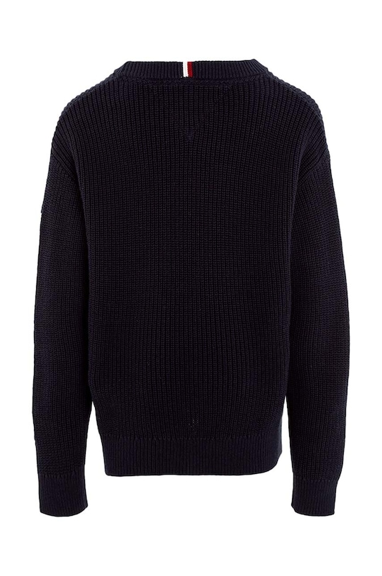 Мальчик Детский хлопковый свитер Tommy Hilfiger KB0KB08364.128.176.9BYX тёмно-синий