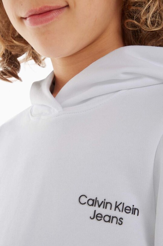 Calvin Klein Jeans bluza dziecięca IB0IB01293.9BYX biały