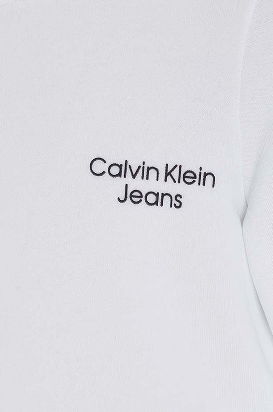 Calvin Klein Jeans bluza dziecięca biały IB0IB01293.9BYX