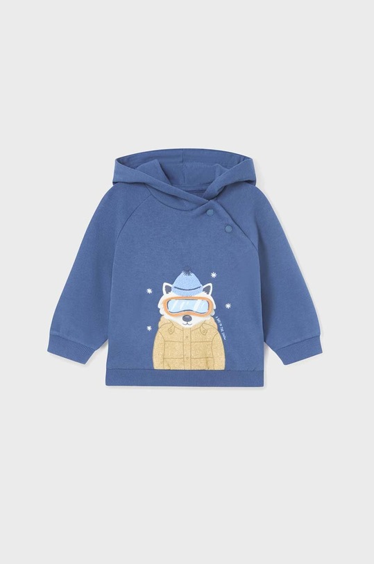 Mayoral bluza niemowlęca z kapturem granatowy 2429.3D.Baby.9BYX