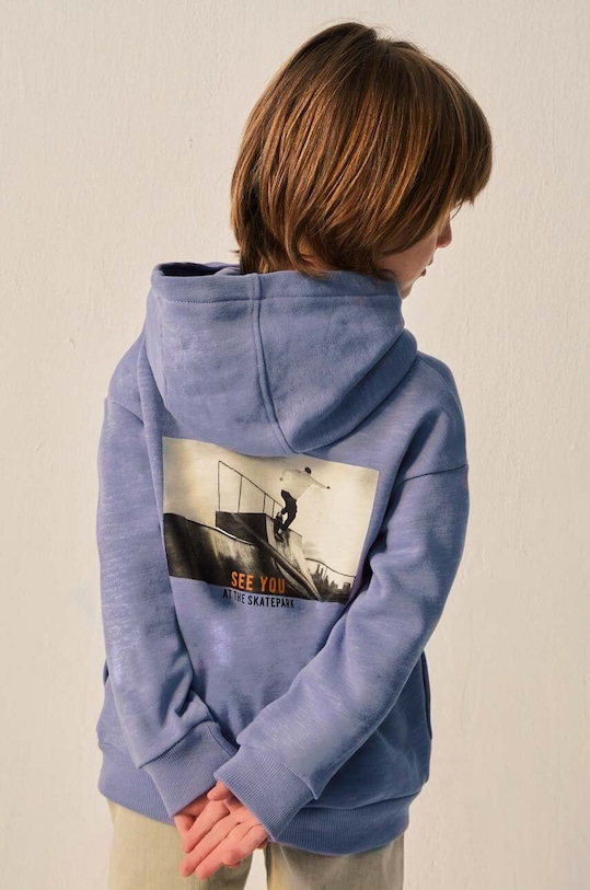 Mayoral bluza dziecięca 4427.5F.Mini.9BYX niebieski AW23