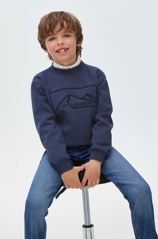 Mayoral bluza copii print albastru 7421.7A.Junior.9BYX
