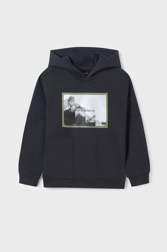 Mayoral bluza dziecięca czarny 7424.7C.Junior.9BYX