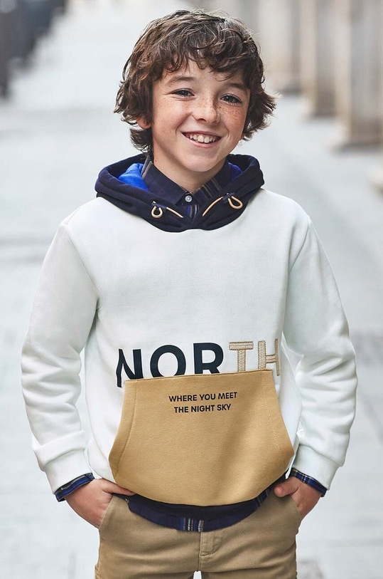 Mayoral bluza dziecięca 7425.7E.Junior.9BYX beżowy AW23